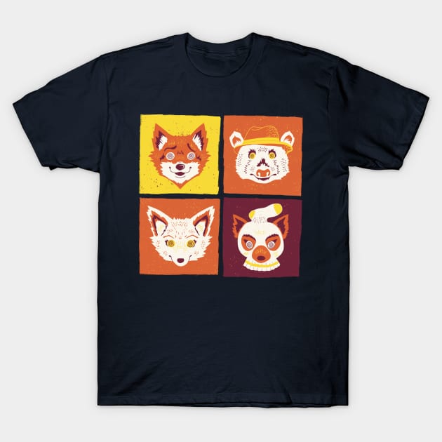 Fantastic Mr. Fox T-Shirt by MasondeDesigns